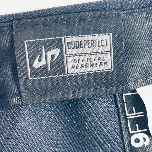 Dude Perfect - New Era - 9FIFTY - Snapback Hat Navy Red Adjustable Cap Official - Picture 8 of 10